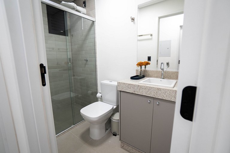 75B Apto Luxuoso com 58m² Moov Smart Home