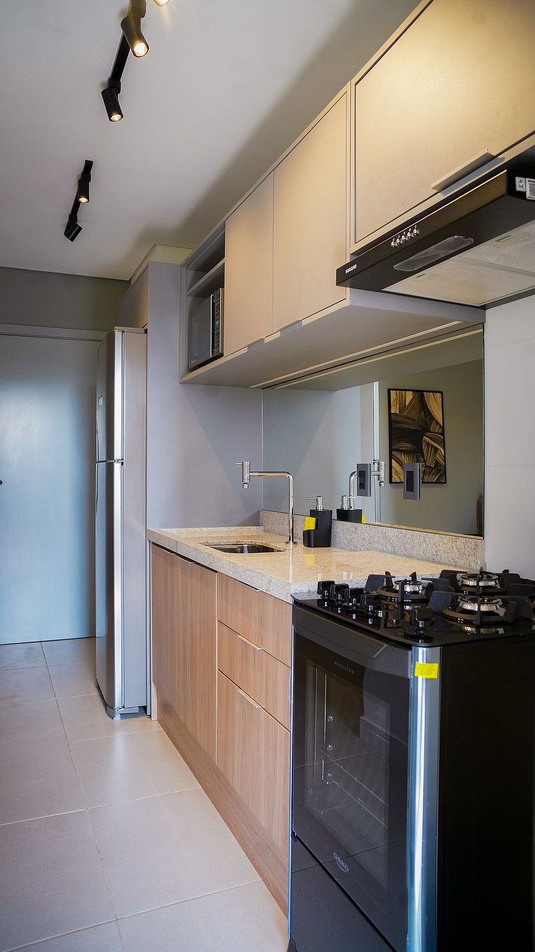 15B Apto 58m² com Suíte e Quarto - Moov Smart Home
