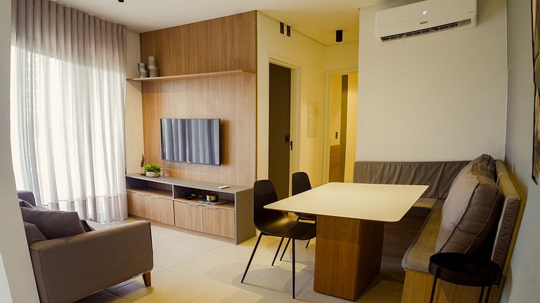 15B Apto 58m² com Suíte e Quarto - Moov Smart Home