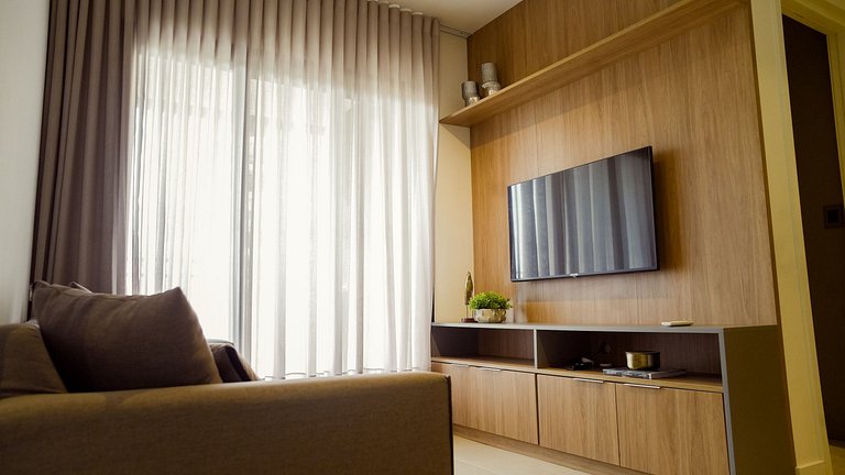15B Apto 58m² com Suíte e Quarto - Moov Smart Home