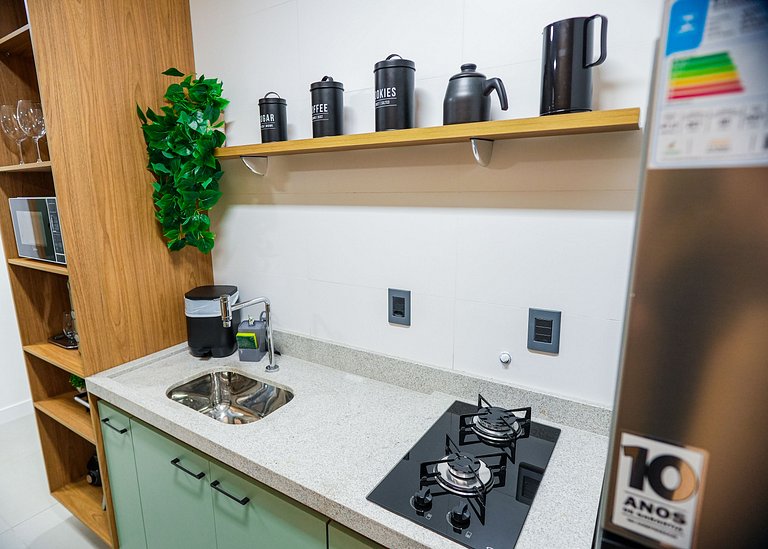 44A Luxuoso e Aconchegante Studio Moov Smart Home