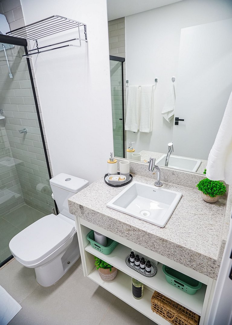 44A Studio luxo sofisticado com home office - Moov