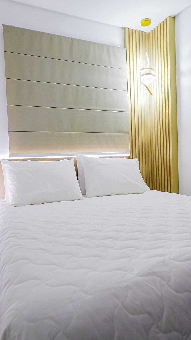 45B Apto premium elegante com suíte queen - Moov