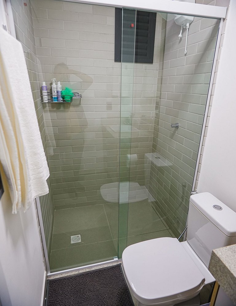 45B Apto premium elegante com suíte queen - Moov