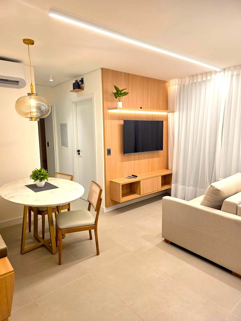 12B Moderno Apartamento com 58m² - Moov Smart Home