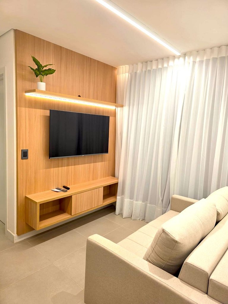 12B Moderno Apartamento com 58m² - Moov Smart Home