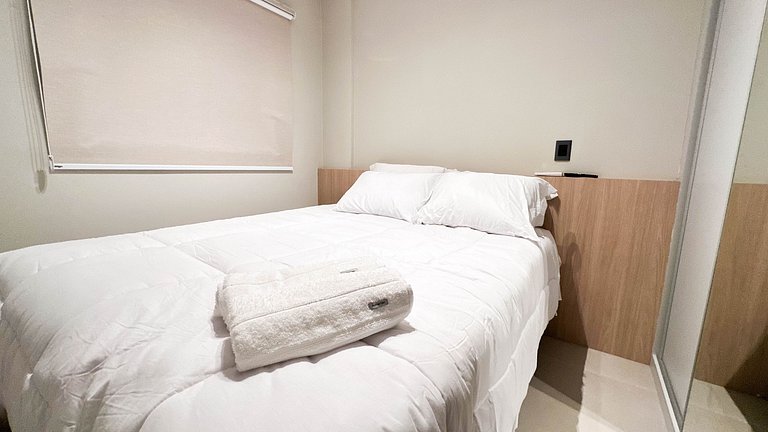 55B Apto exclusivo sofisticado com 2 banheiros