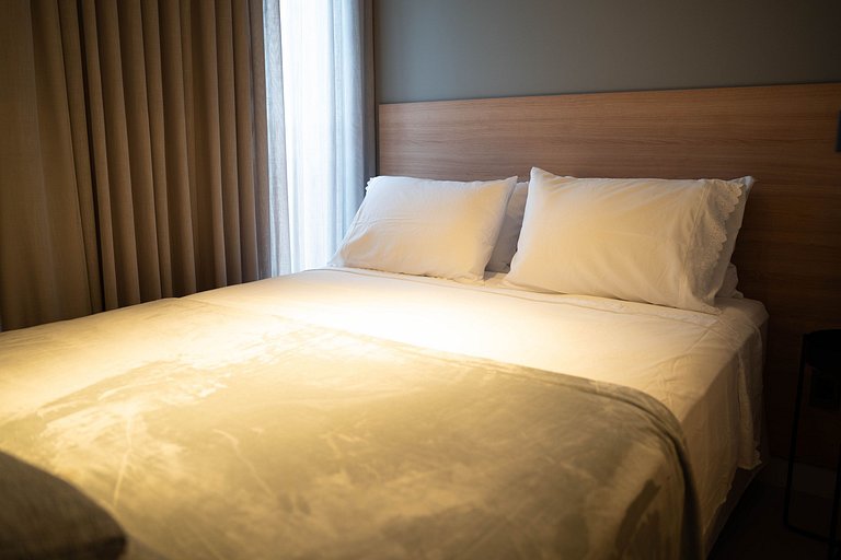 53A Studio exclusivo aconchegante com cama queen - Moov