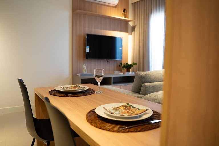 53A Studio exclusivo aconchegante com cama queen - Moov