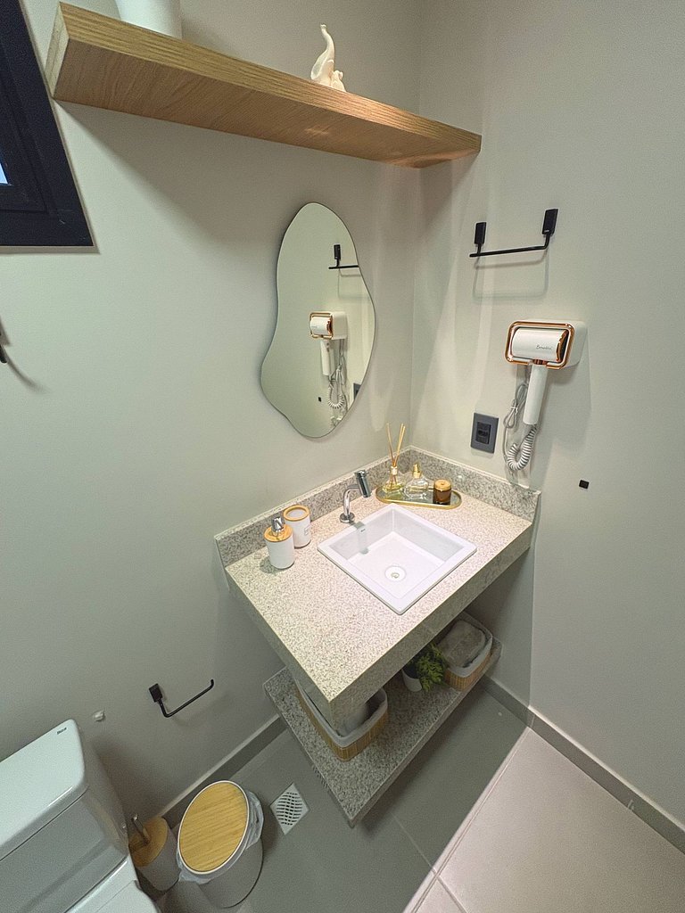 11B Lindo Apto Suite + 1 Quarto - Moov Smart Home