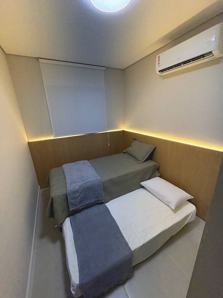 11B Lindo Apto Suite + 1 Quarto - Moov Smart Home