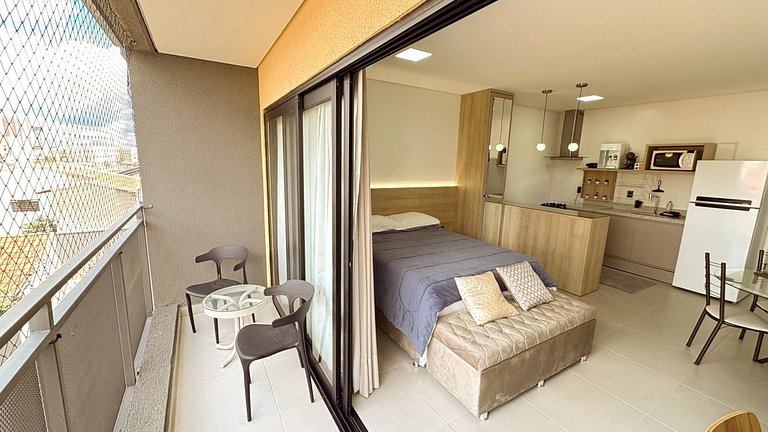 24B Studio Moderno e Aconchegante -Moov Smart Home