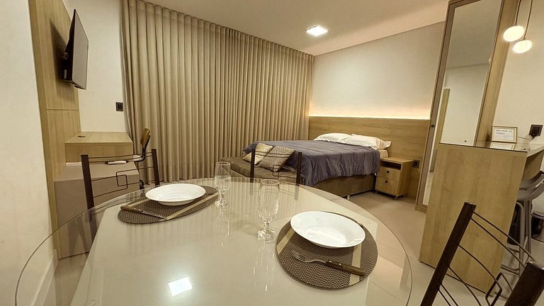 24B Studio Moderno e Aconchegante -Moov Smart Home