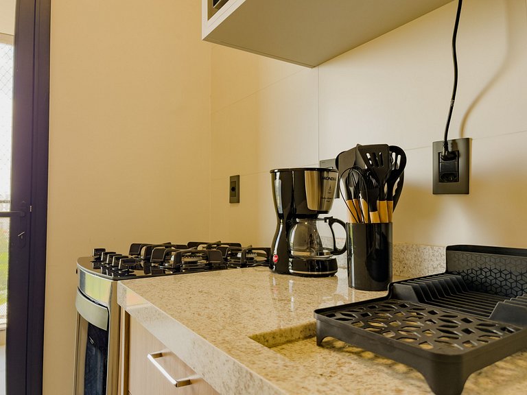 76B Apto Moderno p/ 6 Pessoas Moov Smart Home