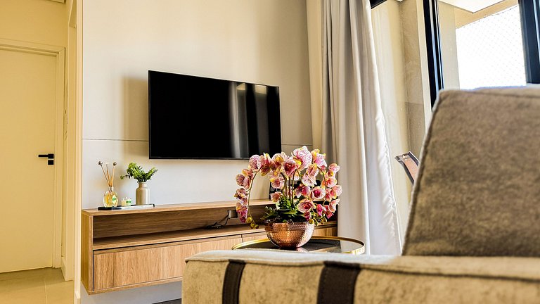 76B Apto Moderno p/ 6 Pessoas Moov Smart Home