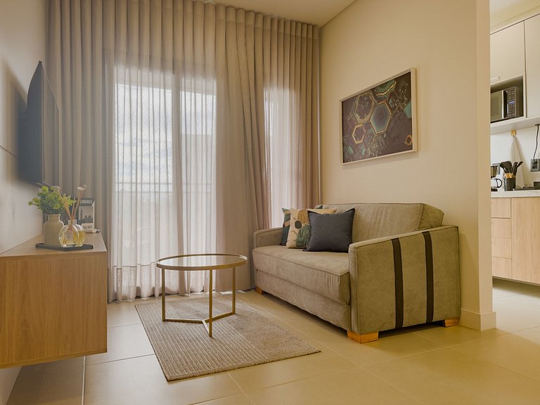 76B Apto Moderno p/ 6 Pessoas Moov Smart Home