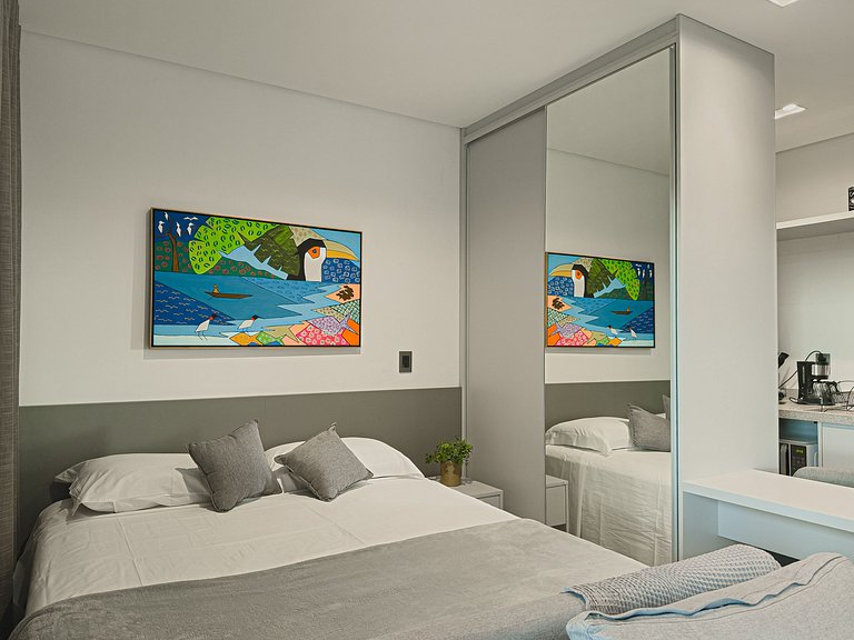 13A Studio Aconchegante no Moov Smart Home Cuiabá