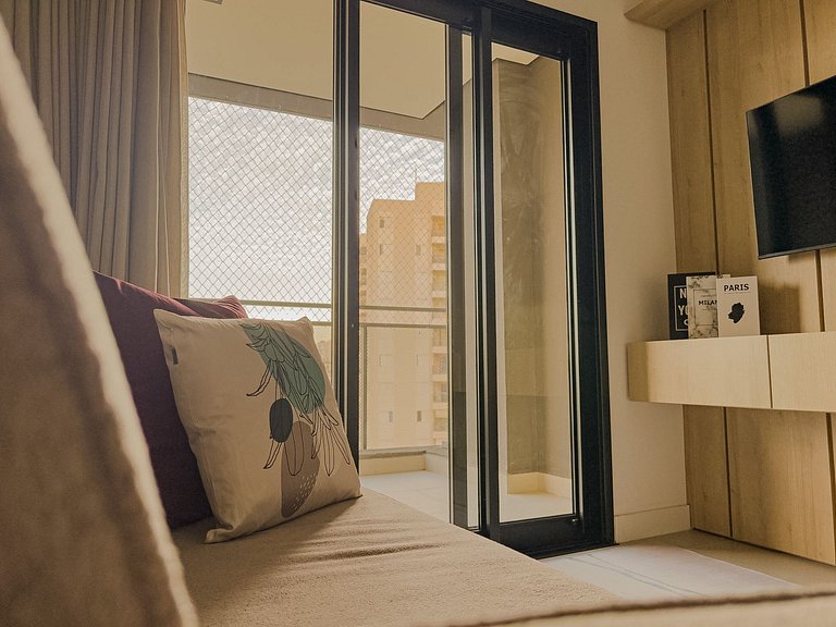 56A Apto Luxo Suite + 1 Quarto - Moov Smart Home