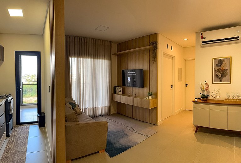 56A Apto Luxo Suite + 1 Quarto - Moov Smart Home