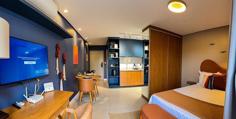 13B Studio Luxo e Sofisticado no Moov Smart Home