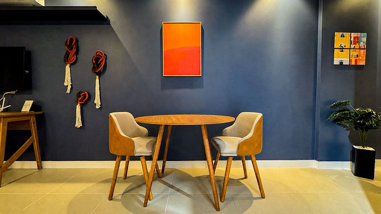13B Studio Luxo e Sofisticado no Moov Smart Home
