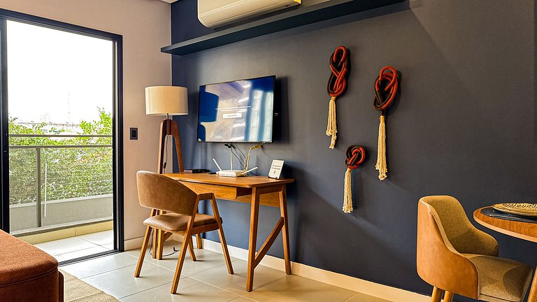 13B Studio Luxo e Sofisticado no Moov Smart Home