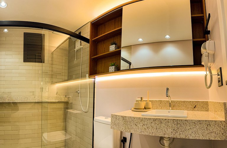 13B Studio Luxo e Sofisticado no Moov Smart Home