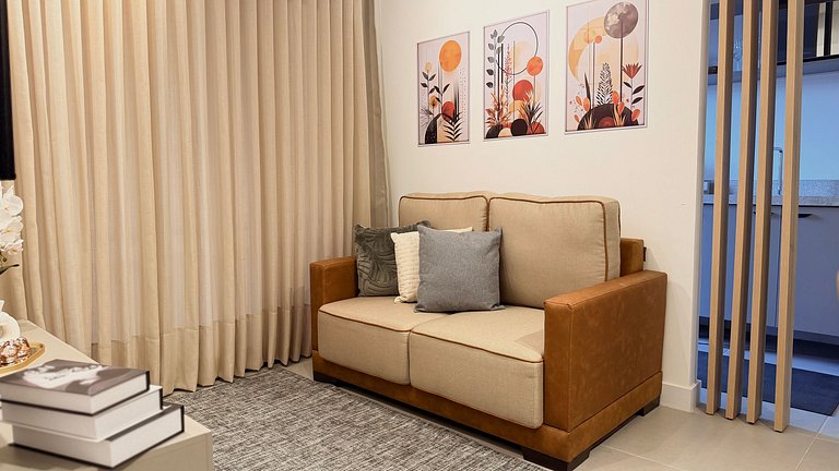 42B Apto Aconchegante com Suite - Moov Smart Home