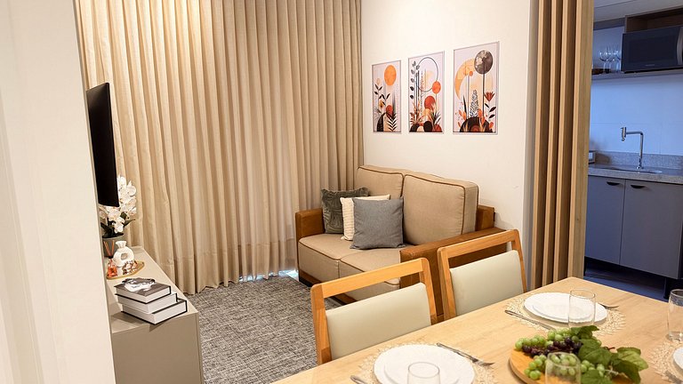 42B Apto Aconchegante com Suite - Moov Smart Home