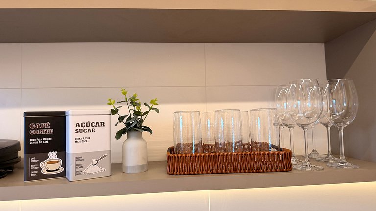 42B Apto Aconchegante com Suite - Moov Smart Home