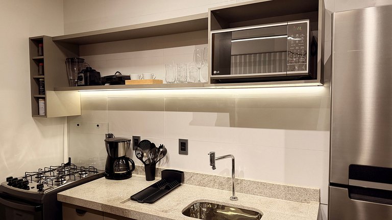 43A Studio Moderno e Aconchegante -Moov Smart Home