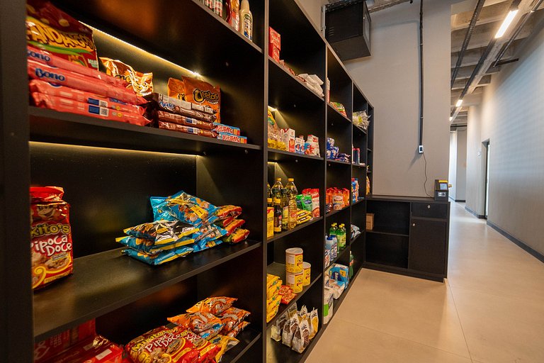 45B Apto Suite Queen + 2 Camas no Moov Smart Home