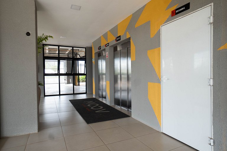 76A Apartamento Sofisticado no Moov Smart Home