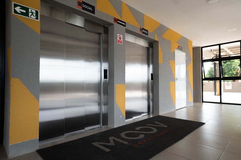 66B Apto Superior com 64m² Moov Smart Home