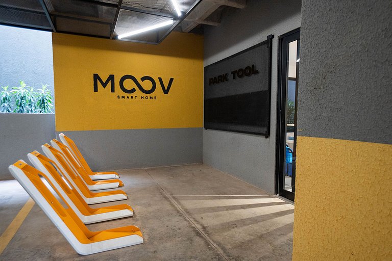 76A Apartamento Sofisticado no Moov Smart Home