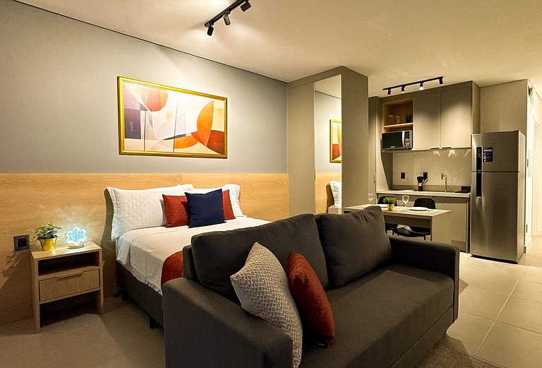 44B Lindo Studio de 35 m² no Moov Smart Home