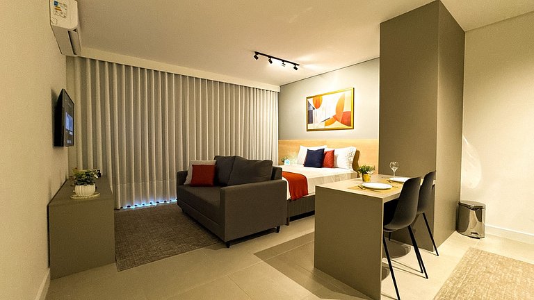 44B Lindo Studio de 35 m² no Moov Smart Home