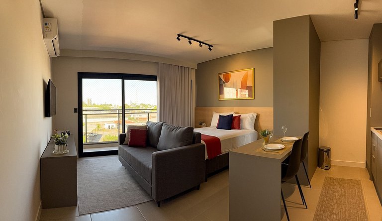 44B Lindo Studio de 35 m² no Moov Smart Home