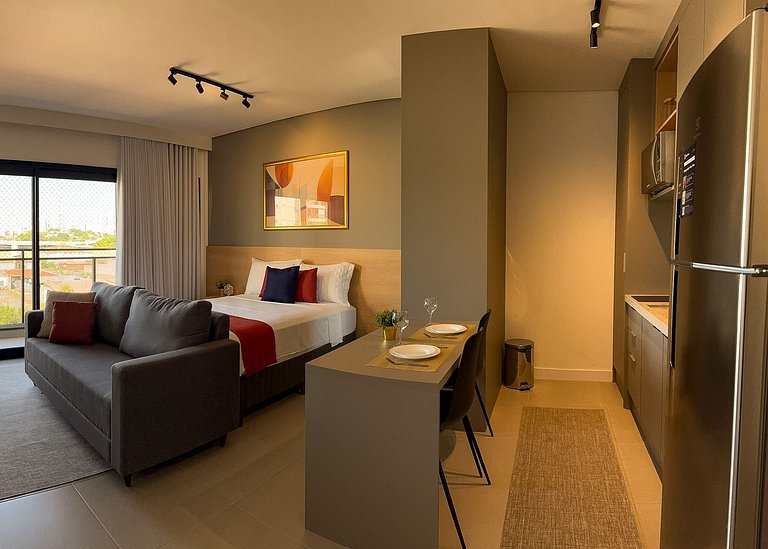 44B Lindo Studio de 35 m² no Moov Smart Home