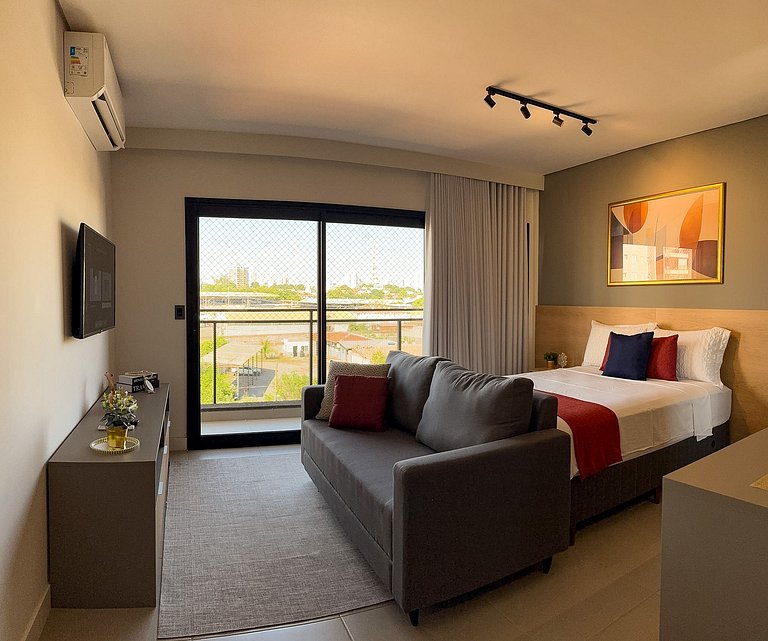 44B Lindo Studio de 35 m² no Moov Smart Home
