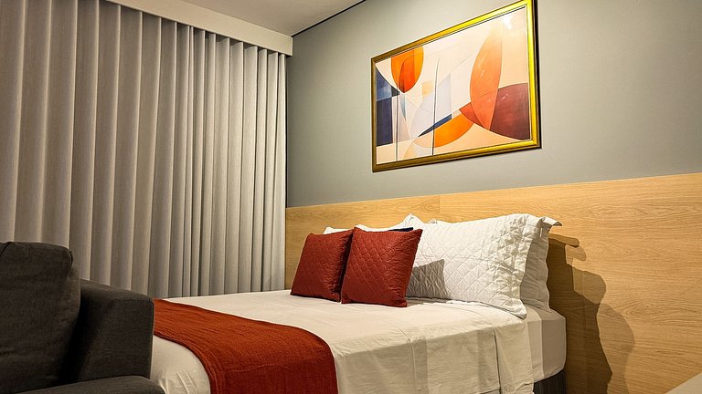 44B Lindo Studio de 35 m² no Moov Smart Home