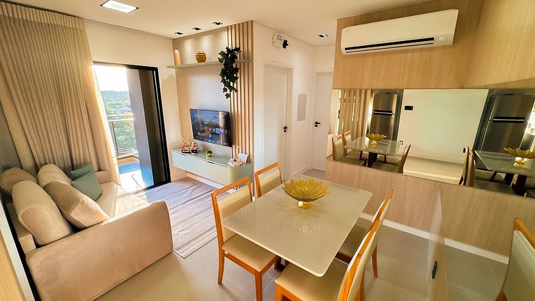 32A Apto Luxuoso com Suite Queen - Moov Smart Home