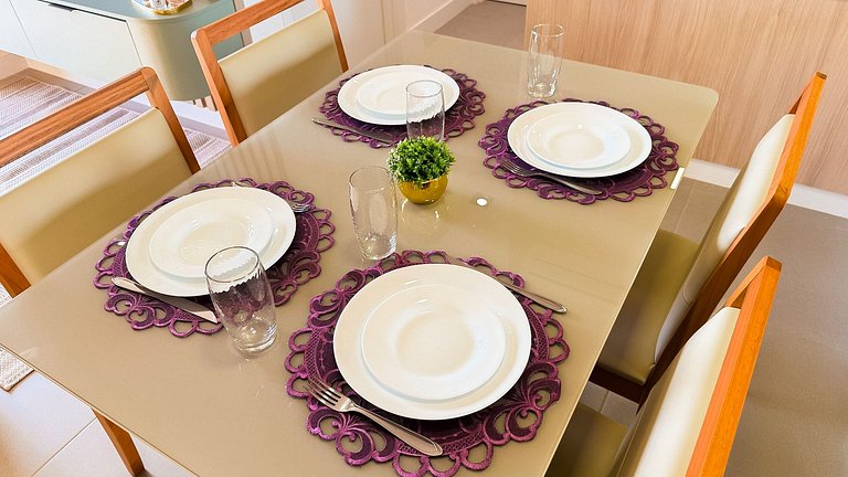 32A Apto Luxuoso com Suite Queen - Moov Smart Home
