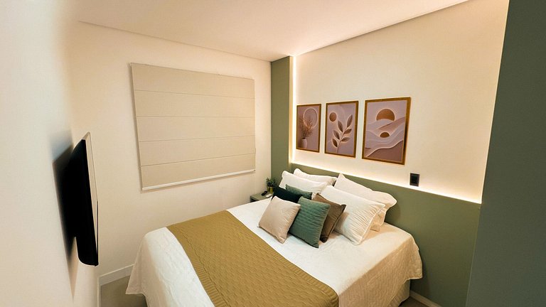 32A Apto Luxuoso com Suite Queen - Moov Smart Home
