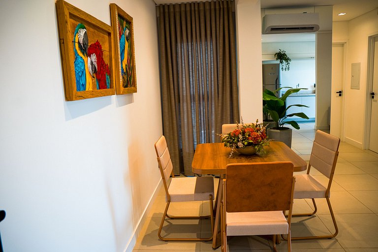 16B Apto executivo aconchegante de 64 m² - Moov