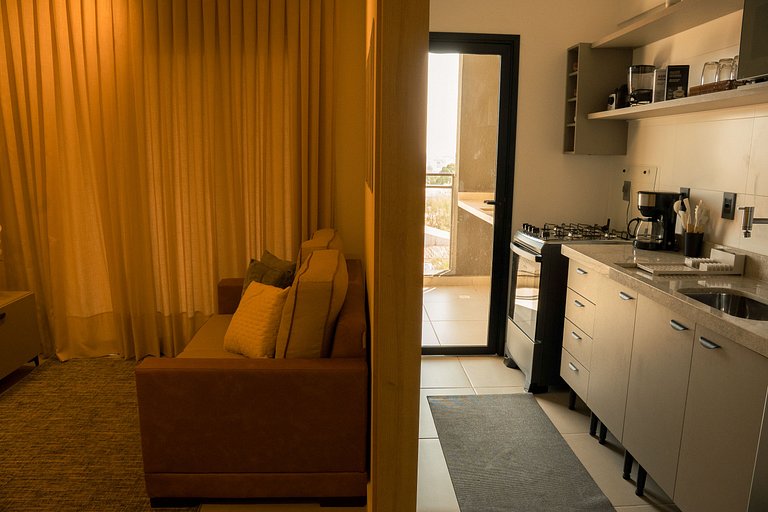 42B Apto Aconchegante com Suite - Moov Smart Home