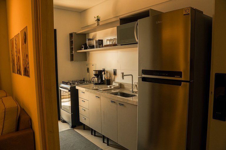 42B Apto Aconchegante com Suite - Moov Smart Home